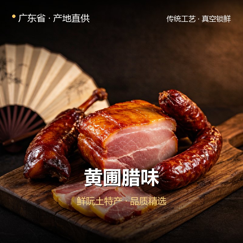 广东省黄圃腊味 实拍图