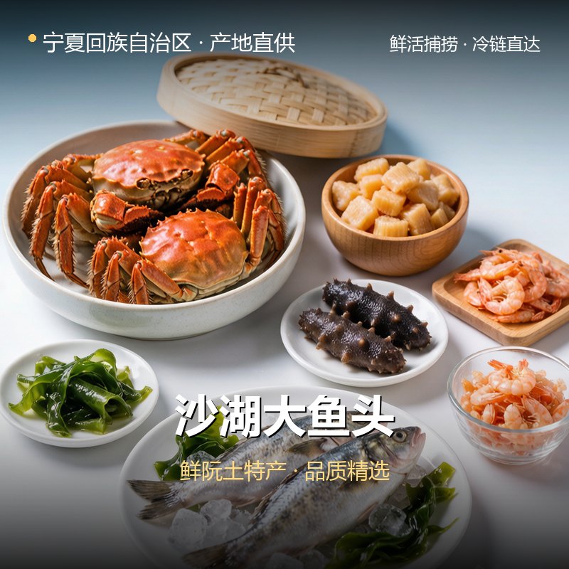 宁夏回族自治区沙湖大鱼头 实拍图