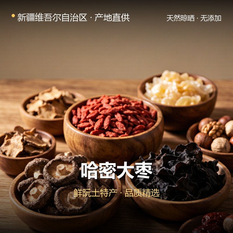 新疆维吾尔自治区哈密大枣 实拍图
