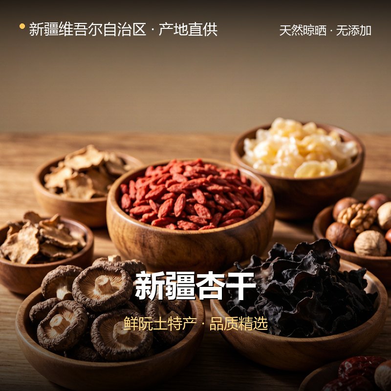 新疆杏干 实拍图