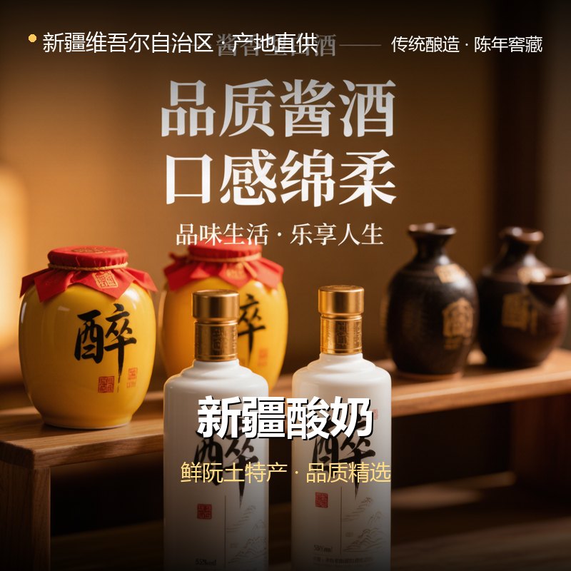 新疆酸奶 实拍图