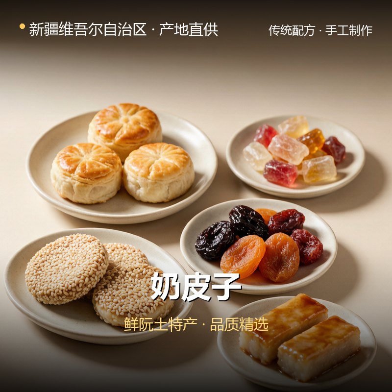 新疆维吾尔自治区奶皮子 实拍图