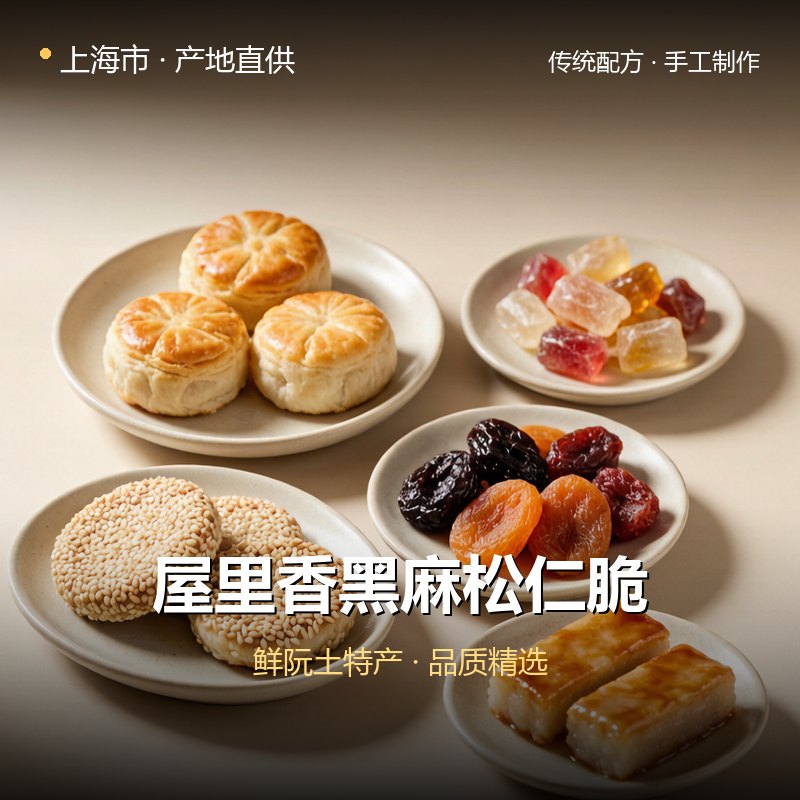 上海市屋里香黑麻松仁脆 实拍图