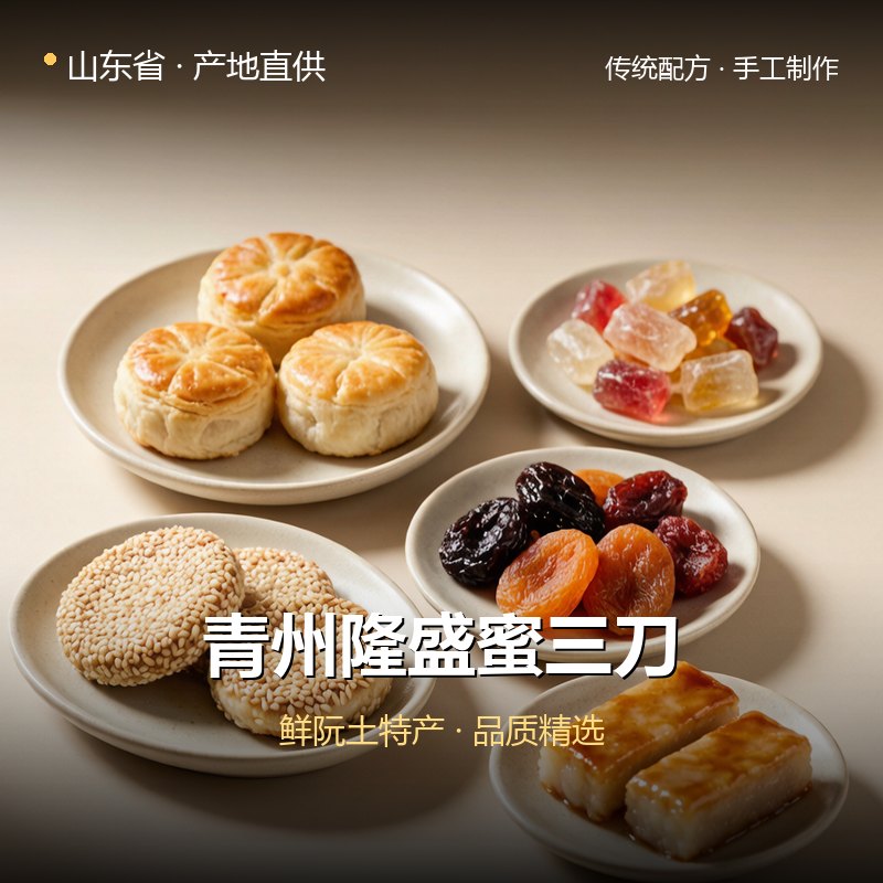 山东省青州隆盛蜜三刀 实拍图