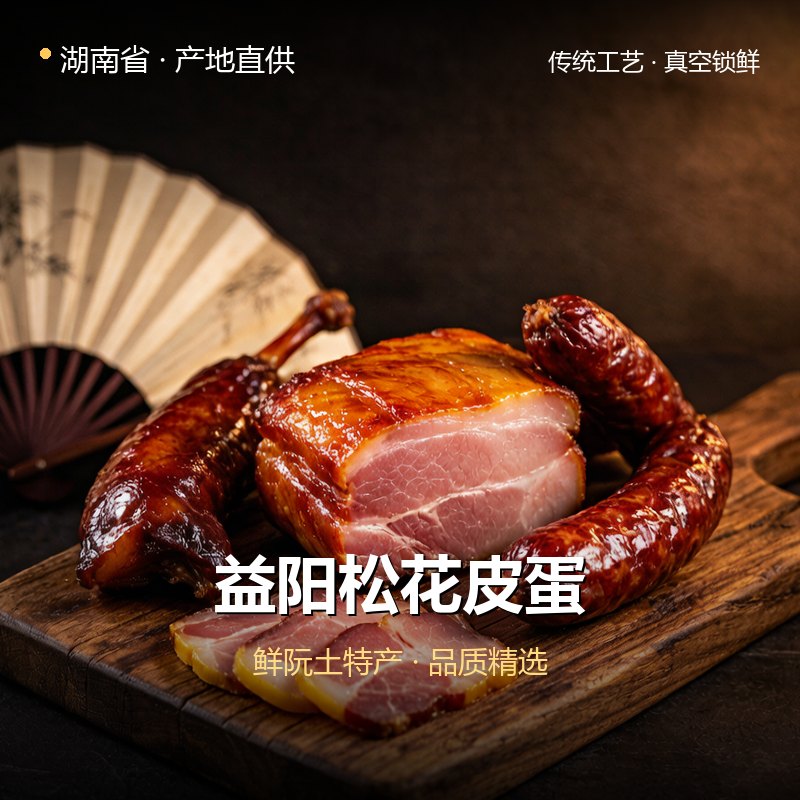 湖南省益阳松花皮蛋 实拍图