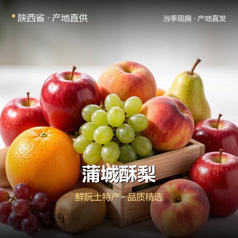 陕西省蒲城酥梨 实拍图