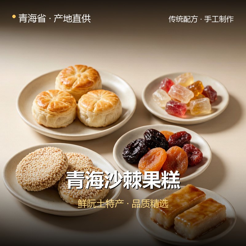 青海沙棘果糕 实拍图