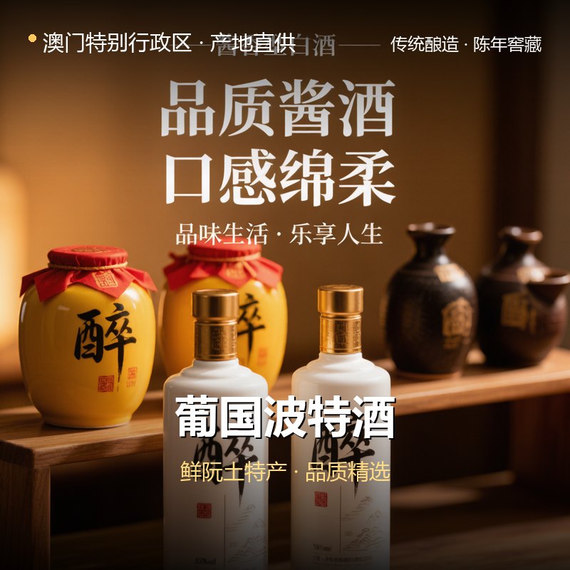 澳门特别行政区葡国波特酒 实拍图