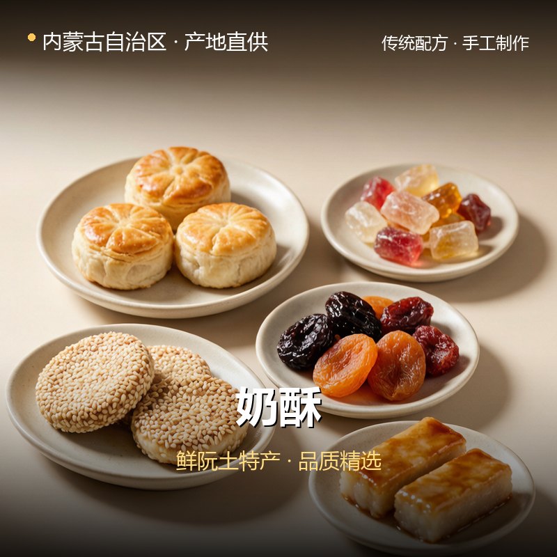 内蒙古自治区奶酥 实拍图