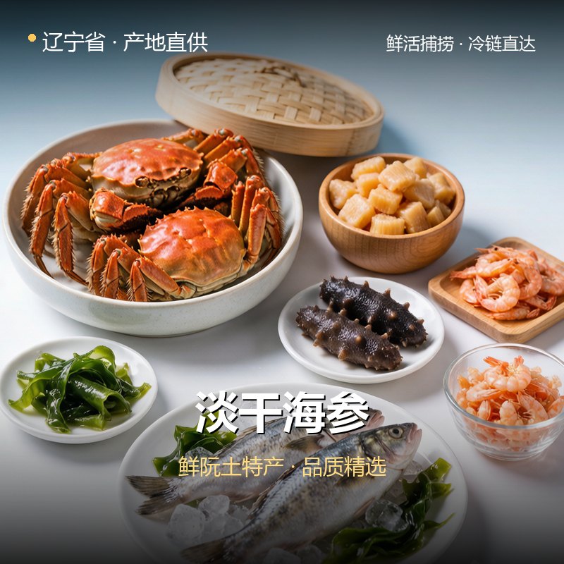 辽宁省淡干海参 实拍图