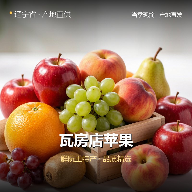 辽宁省瓦房店苹果 实拍图
