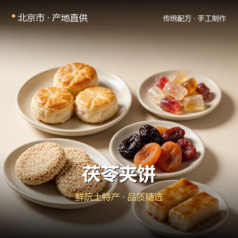 北京市茯苓夹饼 实拍图