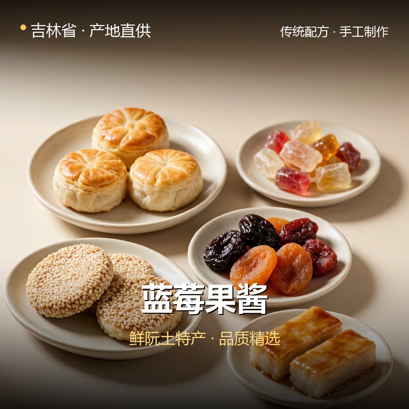 吉林省蓝莓果酱 实拍图