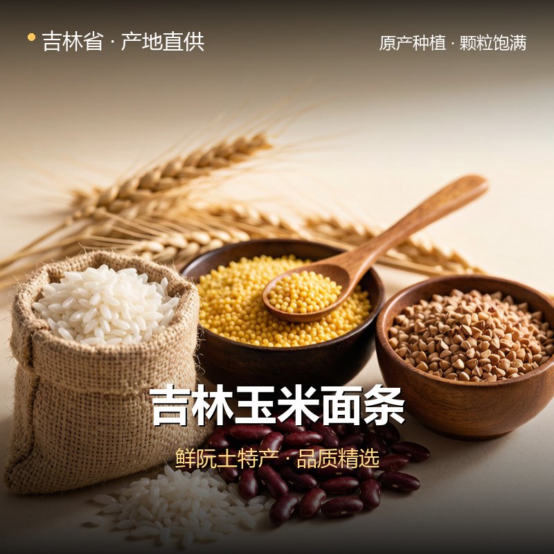 吉林玉米面条 实拍图