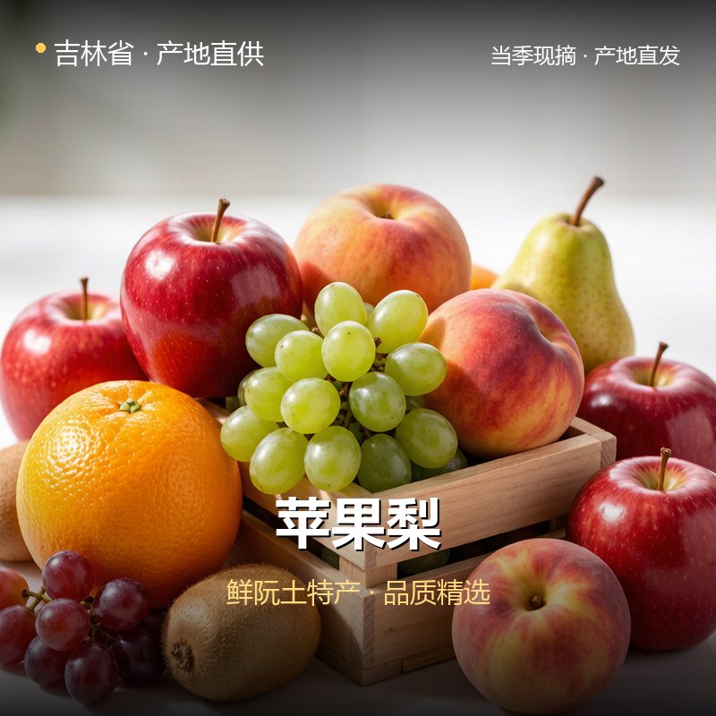 吉林省苹果梨 实拍图