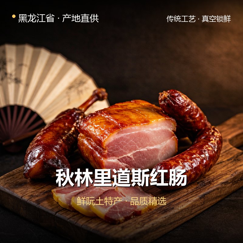 黑龙江省秋林里道斯红肠 实拍图