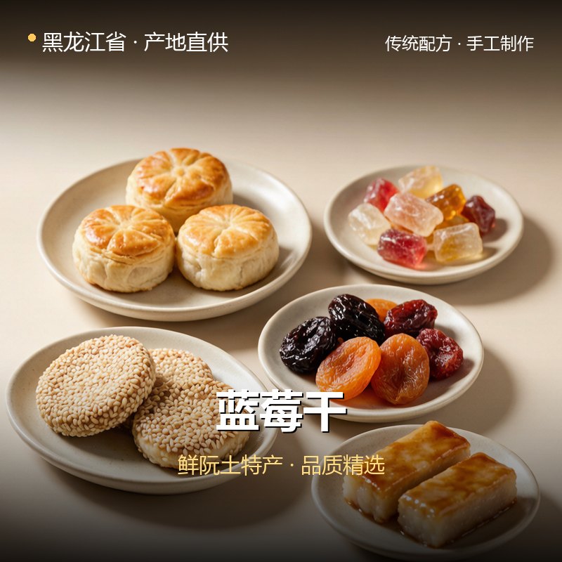 黑龙江省蓝莓干 实拍图