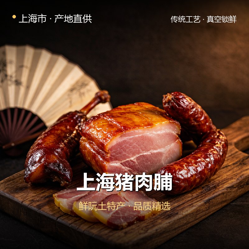 上海猪肉脯 实拍图