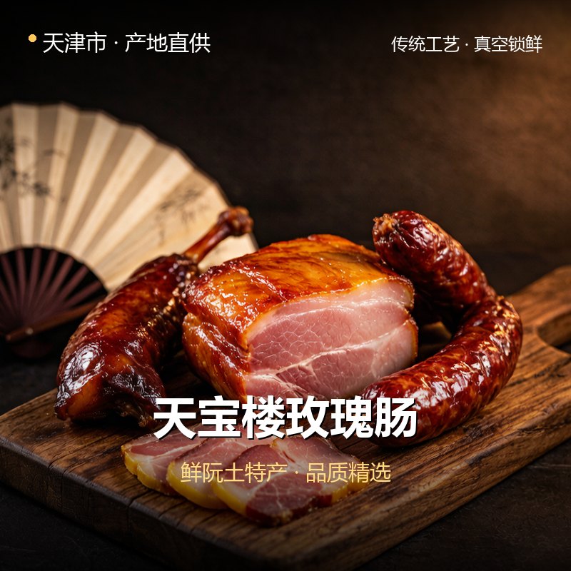天津市天宝楼玫瑰肠 实拍图