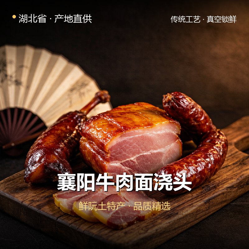 湖北省襄阳牛肉面浇头 实拍图
